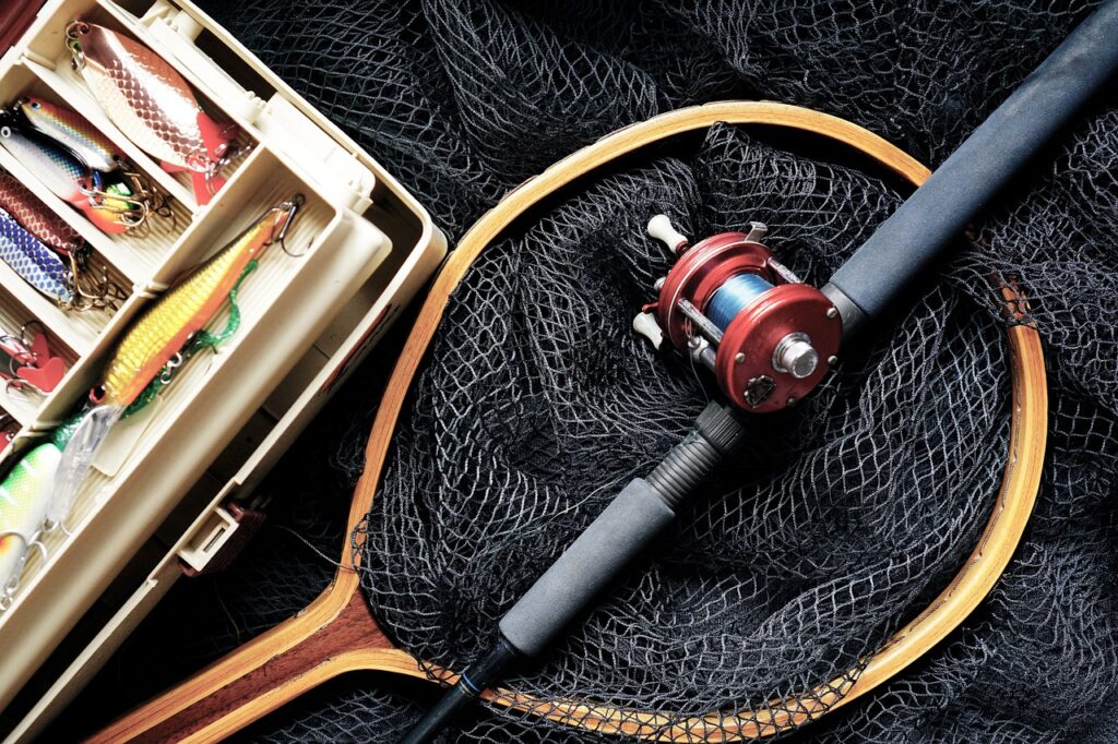 fishing, fishing rod, fishing gear, fishing box, rod, roll, håv, fishing nets, fishing, fishing, fishing, fishing, fishing